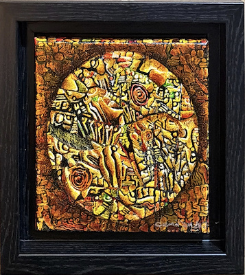 Füsun Demiray imzalı tablo — Akrilik Boya, 15×15 cm, 2.250 TL müzayede satışı