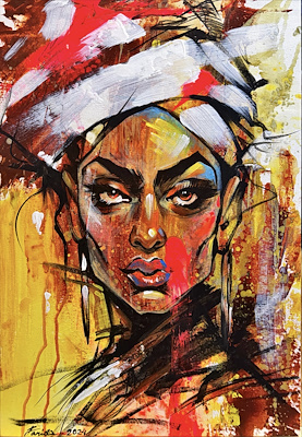 Farida Hamitovna imzalı tablo — Yağlı Boya, 53×37 cm, 2.500 TL müzayede satışı