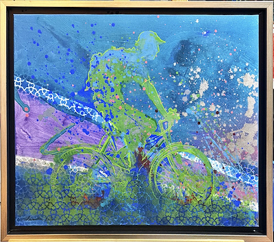Farida Hamitovna imzalı tablo — Akrilik Boya, 50×60 cm, 4.000 TL müzayede satışı