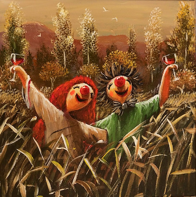 Mehmet Akkaya imzalı tablo — Akrilik Boya, 30×30 cm, 15.000 TL müzayede satışı