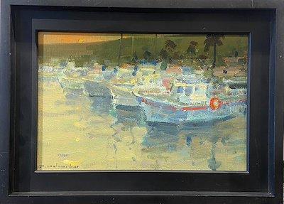 Talgat Bokayev imzalı tablo — Yağlı Boya, 30×40 cm, 4.000 TL müzayede satışı