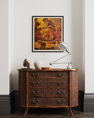 Ali Demir imzalı tablo — Yağlı Boya, 60×50 cm, 290.000 TL müzayede satışı