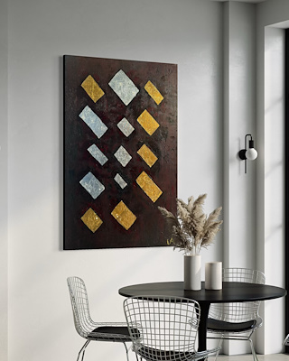 Filiz Zekioğlu imzalı tablo — Yağlı Boya, 150×100 cm, 10.000 TL müzayede satışı