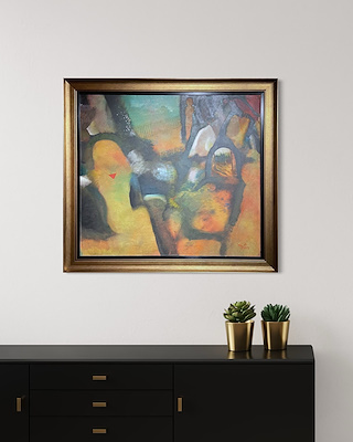 Rafet Ekiz imzalı tablo — Yağlı Boya, 90×100 cm, 270.000 TL müzayede satışı