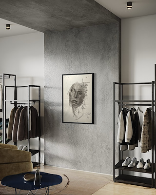 Halil Sözer imzalı tablo — 100×70 cm, 5.000 TL müzayede satışı