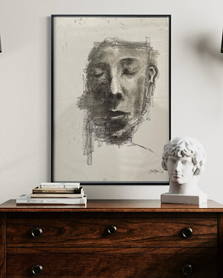 Halil Sözer imzalı tablo — 100×70 cm, 5.000 TL müzayede satışı