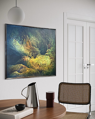 Serap Demirağ imzalı tablo — Yağlı Boya, 85×100 cm, 5.000 TL müzayede satışı