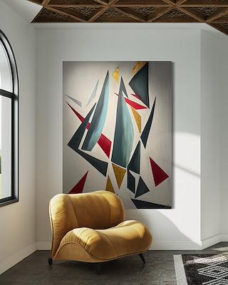 Filiz Zekioğlu imzalı tablo — Yağlı Boya, 190×140 cm, 8.000 TL müzayede satışı