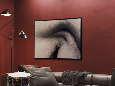Alinur Velidedeoğlu imzalı tablo — Baskı, 90×130 cm, 10.000 TL müzayede satışı
