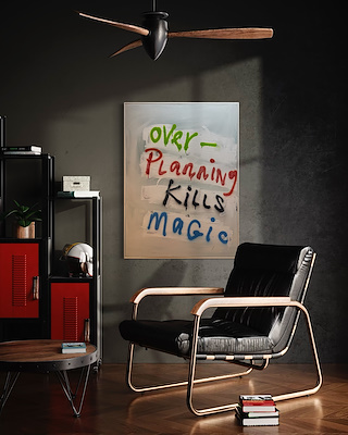 Rafet Utku imzalı tablo — Karışık Teknik, 120×90 cm, 10.000 TL müzayede satışı
