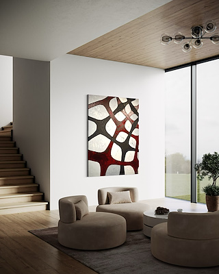 Filiz Zekioğlu imzalı tablo — Yağlı Boya, 200×155 cm, 42.000 TL müzayede satışı