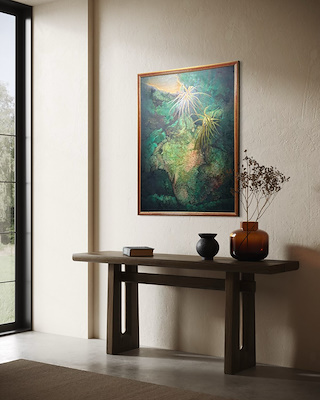 Serap Demirağ imzalı tablo — Yağlı Boya, 99×79.5 cm, 5.000 TL müzayede satışı