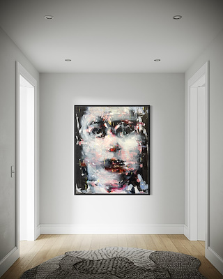 Selahattin Yıldırım imzalı tablo — Akrilik Boya, 120×100 cm, 40.000 TL müzayede satışı