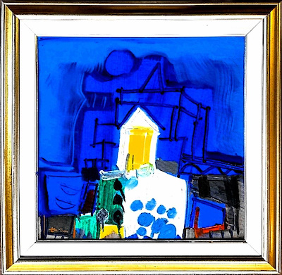 Adnan Turani imzalı tablo — Yağlıboya, 50×50 cm, 194.992 TL müzayede satışı