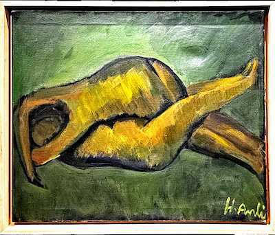 Hakkı Anlı imzalı tablo — Yağlıboya, 55×65 cm, 171.213 TL müzayede satışı