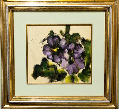 Adnan Varınca imzalı tablo — 30×30 cm, 119.490 TL müzayede satışı