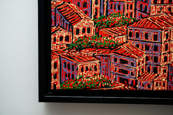 Javad Gaffari 140x60 Cm Tuval Üzerine Akrilik Boya | İlkem Sanat