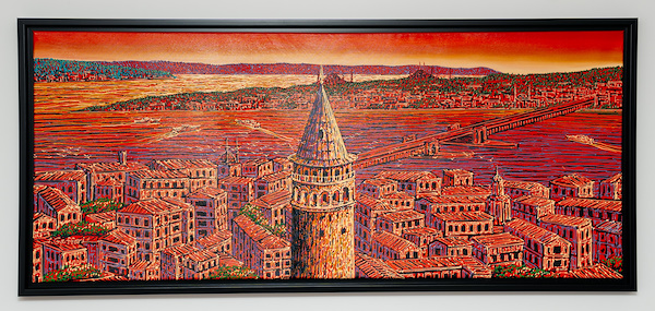 Javad Gaffari 140x60 Cm Tuval Üzerine Akrilik Boya | İlkem Sanat