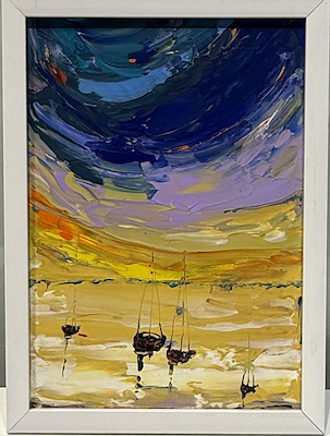 Said Ağa Nejat imzalı tablo — Yağlıboya, 34×24 cm, 1.200 TL müzayede satışı