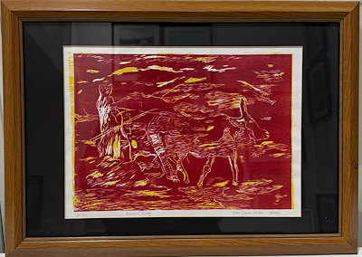 Esen Deniz Engin imzalı tablo — Baskı, 33×49 cm, 1.200 TL müzayede satışı