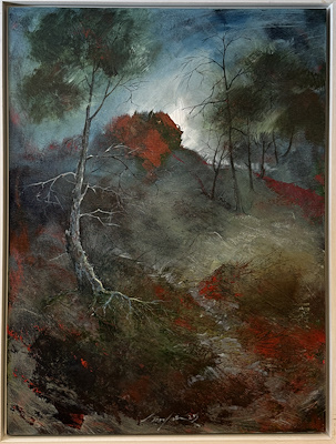 Musa Güney imzalı tablo — Yağlıboya, 100×75 cm, 100.000 TL müzayede satışı