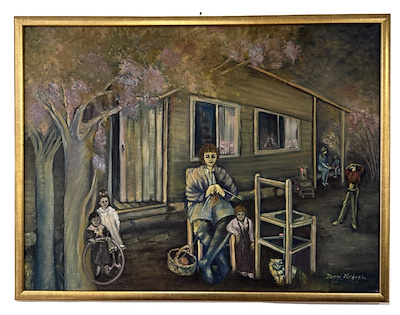 Bengi Türkoğlu imzalı tablo — Yağlıboya, 60×80 cm, 5.000 TL müzayede satışı