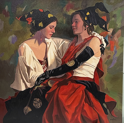 Nazım Mammadov imzalı tablo — Yağlıboya, 100×100 cm, 35.000 TL müzayede satışı