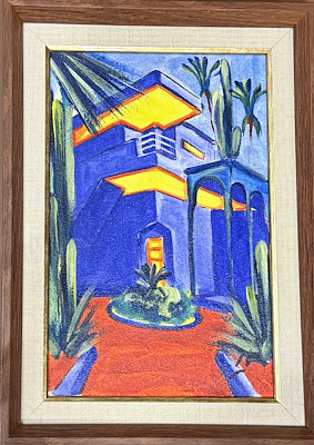 İsim Okunamadı imzalı tablo — Yağlıboya, 32×20 cm, 1.000 TL müzayede satışı