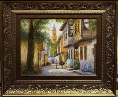 Birol Can imzalı tablo — Yağlıboya, 39×30 cm, 17.000 TL müzayede satışı