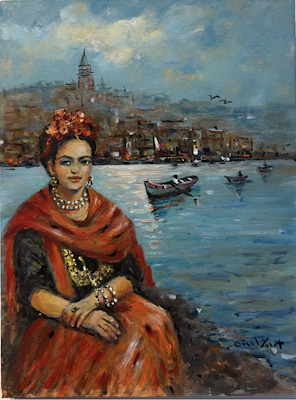 Gönül Yakut imzalı tablo — Yağlı Boya, 40×30 cm, 1.500 TL müzayede satışı