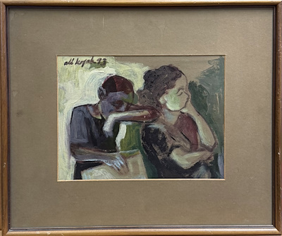 Ali Koçak imzalı tablo — Yağlı Boya, 20×28 cm, 3.500 TL müzayede satışı
