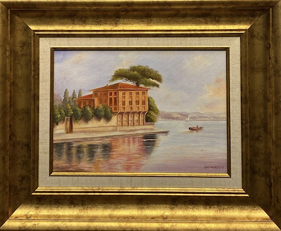 Adnan Kılıç imzalı tablo — Yağlı Boya, 24×33 cm, 2.000 TL müzayede satışı