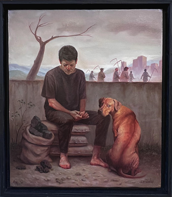 Murat Turan imzalı tablo — Yağlı Boya, 70×60 cm, 42.500 TL müzayede satışı