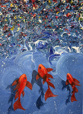 Ceyda Hüseyinoğlu imzalı tablo — Akrilik Boya, 40×30 cm, 4.500 TL müzayede satışı