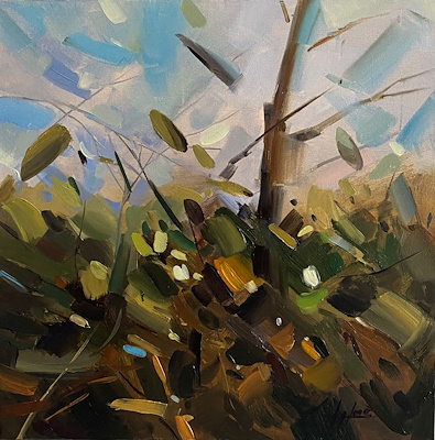 Aytaç Armağan imzalı tablo — Yağlı Boya, 40×40 cm, 11.000 TL müzayede satışı