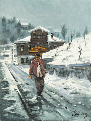 Bülent Yılmaz imzalı tablo — Yağlı Boya, 80×60 cm, 3.500 TL müzayede satışı