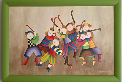 Joyce Roybal imzalı tablo — Yağlı Boya, 60×90 cm, 19.000 TL müzayede satışı