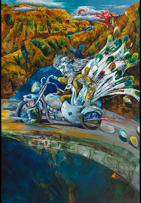 Ümit Yiğit imzalı tablo — Yağlı Boya, 150×100 cm, 25.000 TL müzayede satışı