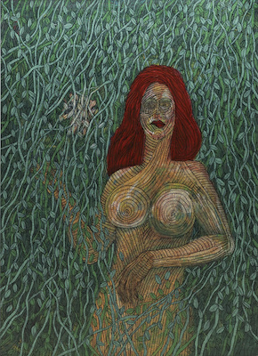 Murat Özdoğru imzalı tablo — Gravür, 140×100 cm, 18.000 TL müzayede satışı