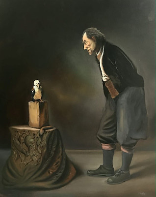 Can Atan imzalı tablo — Akrilik Boya, 92×73 cm, 11.000 TL müzayede satışı