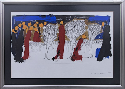 Yalım Yıldırım imzalı tablo — Yağlı Boya, 31×50 cm, 1.750 TL müzayede satışı