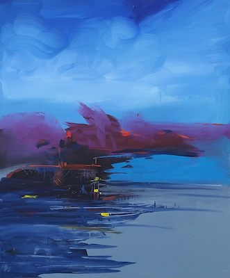 Mevlüt Özemir imzalı tablo — Akrilik Boya, 120×100 cm, 6.000 TL müzayede satışı