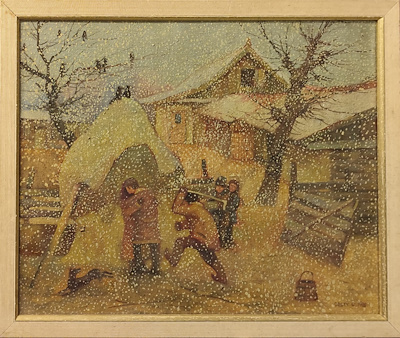 Deçev G. imzalı tablo — Yağlı Boya, 40.5×50 cm, 2.250 TL müzayede satışı