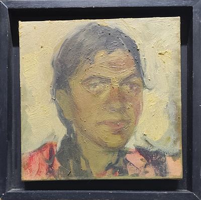 Ferhat Yüksekbağ imzalı tablo — Yağlı Boya, 25×25 cm, 1.500 TL müzayede satışı