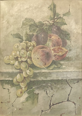 Ines imzalı tablo — Yağlı Boya, 40×30 cm, 1.000 TL müzayede satışı
