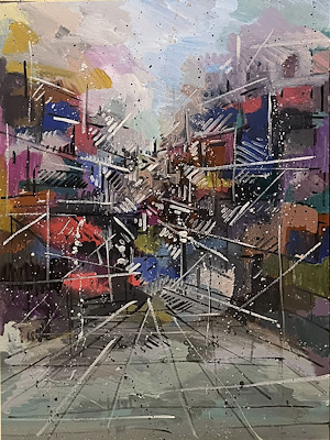 Evren Gül imzalı tablo — Yağlı Boya, 90×60 cm, 5.000 TL müzayede satışı
