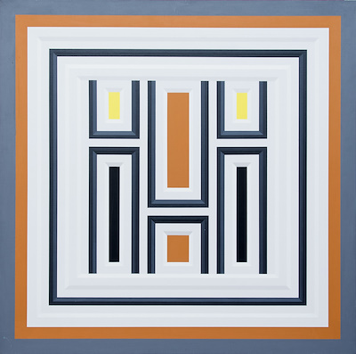 Metin Özgör imzalı tablo — Akrilik Boya, 90×90 cm, 4.500 TL müzayede satışı