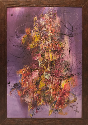 Serkan Mustafa imzalı tablo — Karışık Teknik, 70×50 cm, 1.500 TL müzayede satışı