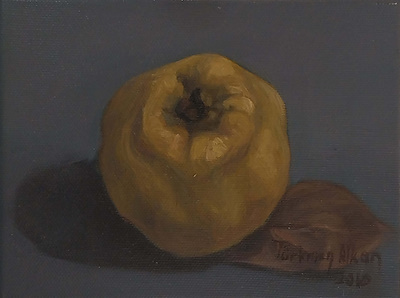 Türkmen Alkan imzalı tablo — Yağlı Boya, 15×20 cm, 1.250 TL müzayede satışı