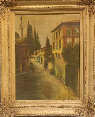 N. Ataman imzalı tablo — Yağlı Boya, 40×30 cm, 1.750 TL müzayede satışı